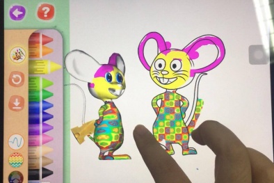 ADT Creative khởi nghiệp với Bộ sách tô màu tương tác thực tế ảo 4D